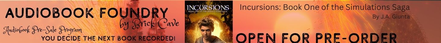 Pre-Order the Audiobook Edition of Incursions by J.A. Giunta